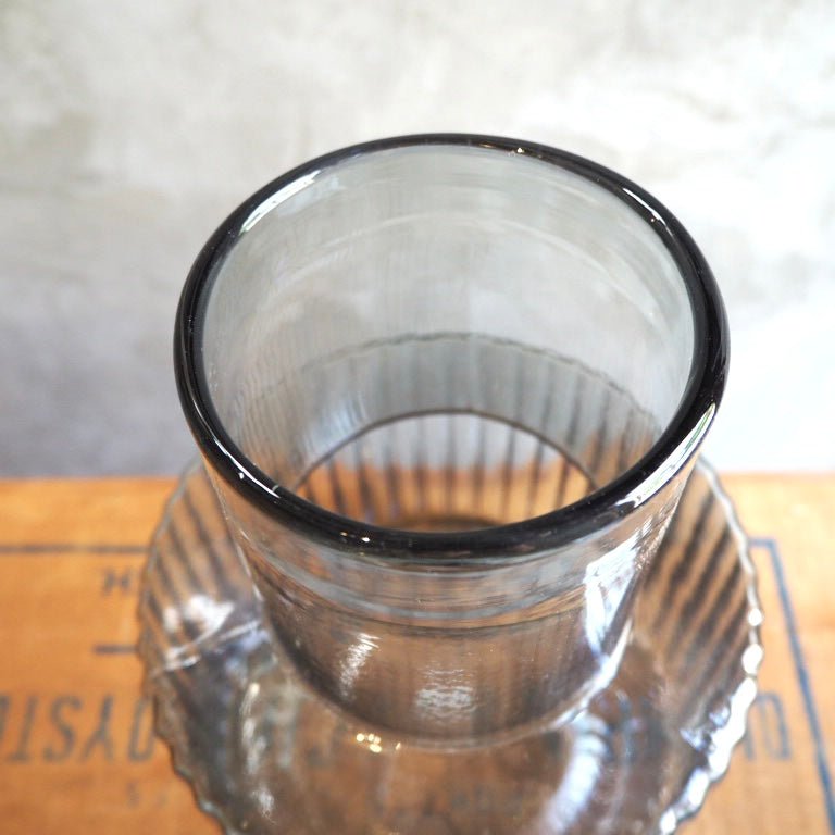 GLASS フラワーベース ワイドタイプ - yuzuhanana